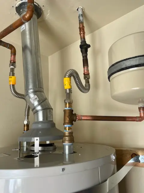 Water heater installation and plumbing repair in Polkville